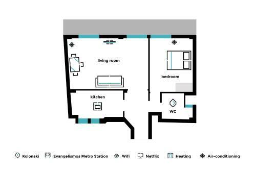 Desirable 1bd Apartment In Kolonaki By Upstreet