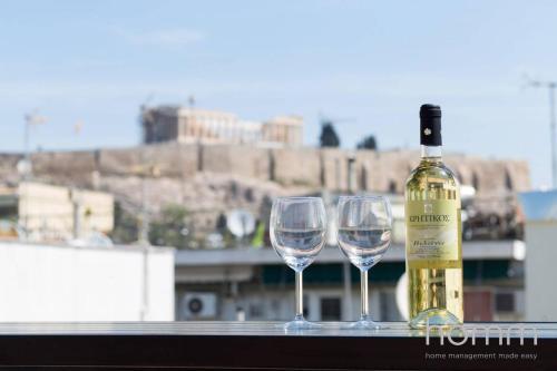 Apartment 130m� - Roof Garden With Acropolis View