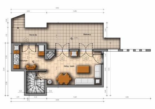 Luxury Crete Villa One Bedroom Villa Private Pool Sea Views Elounda