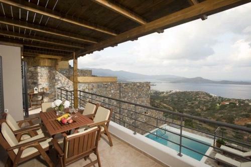 Luxury Crete Villa One Bedroom Villa Private Pool Sea Views Elounda