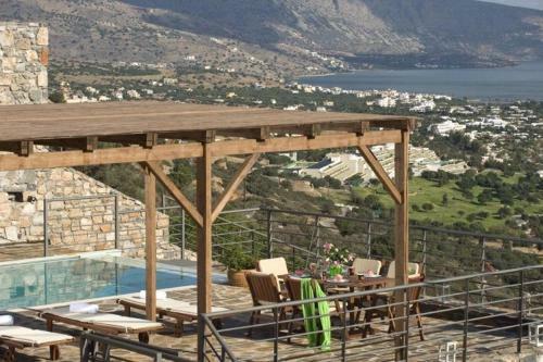 Luxury Crete Villa One Bedroom Villa Private Pool Sea Views Elounda