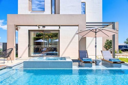 Minoas Villas Heated Pool