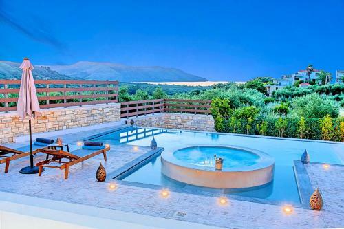 Minoas Villas Heated Pool