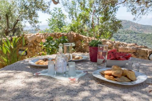 Ano Stalos Villa Sleeps 6 Pool Air Con