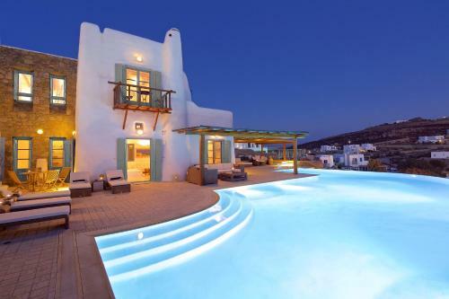 Black Diamond Luxurious Villa Mykonian Blue