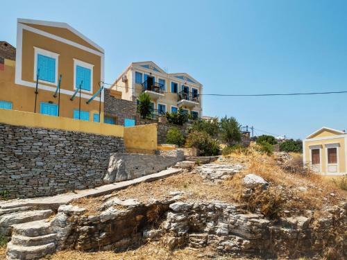 Attractive Holiday Home In Symi Island With Balcony