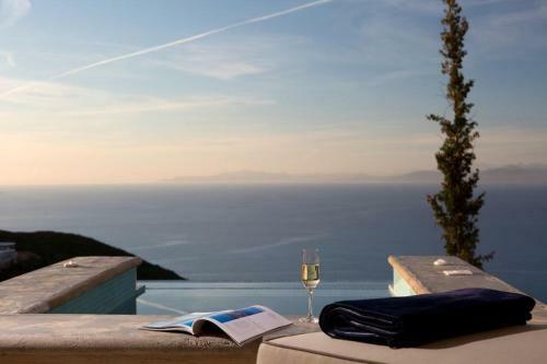 Seaview Lefkada Villa Villa Nefeli Stunning Infinity Pool Tsoukalades