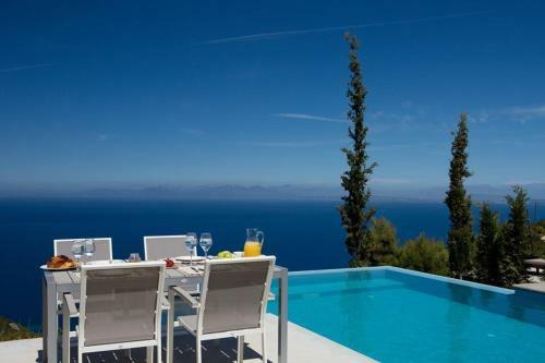 Seaview Lefkada Villa Villa Nefeli Stunning Infinity Pool Tsoukalades