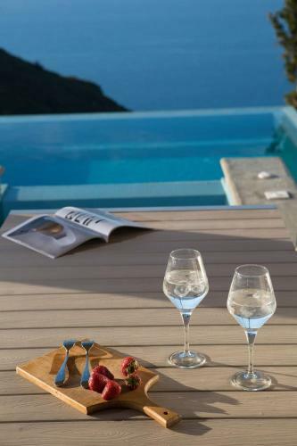 Seaview Lefkada Villa Villa Nefeli Stunning Infinity Pool Tsoukalades