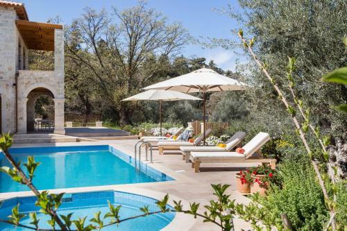 Luxury Crete Villa Villa Melpomeni Private Pool Private Playground 5 Bdr Rethymno