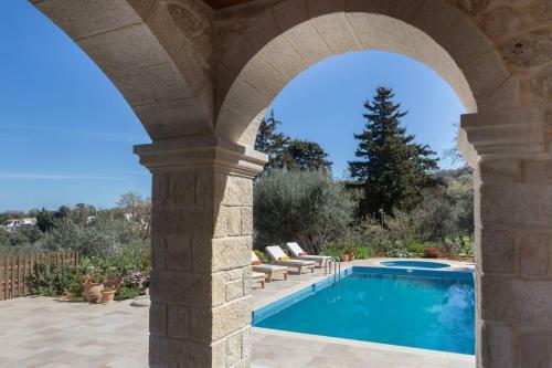Luxury Crete Villa Villa Melpomeni Private Pool Private Playground 5 Bdr Rethymno