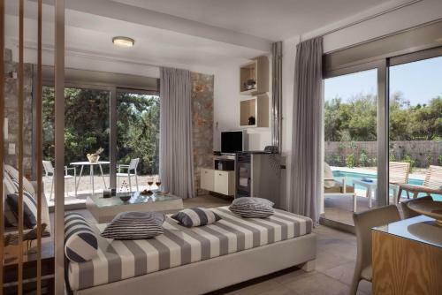 Beachfront Crete Villa Villa Ammos 1 Bedroom Private Pool Grammeno
