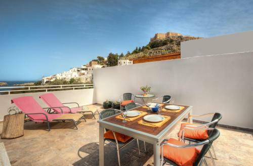 Sea View Villa Thea 1 In Rhodes Lindos