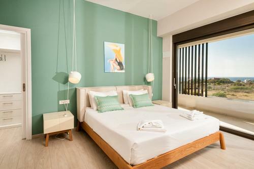 Stavros Villa Sleeps 10 With Pool Air Con And Wifi