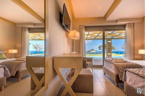 Limni Keriou Villa Sleeps 8 Wifi