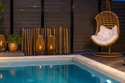 Exclusive Lefkada Villa Private Pool Outdoor Jacuzzi Sea View Vasilikis