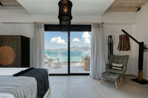 Exclusive Lefkada Villa Private Pool Outdoor Jacuzzi Sea View Vasilikis