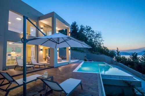 Boukaris Villa Sleeps 8 Pool Air Con Wifi