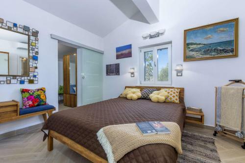 Splitska Villa Sleeps 6 With Pool And Wifi