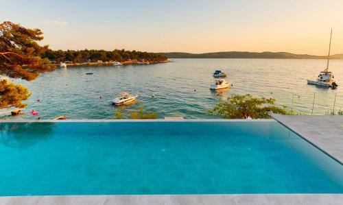 Trogir Beach House Two 4 Bedroom Villa Stunning Sea Views Beachfront