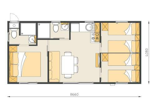 Mediteran Kamp Mobile Homes In Camping Park Umag