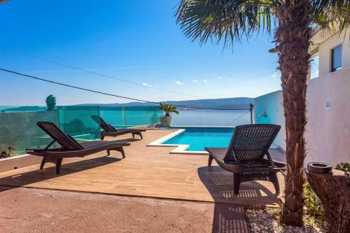 Villa Casa Del Mar In Stani?i With Sea Views