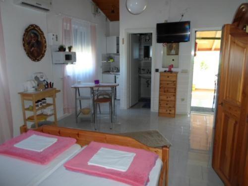 Studio Apartment In Nin With Terrace, Air Conditioning, Wi-fi (233-2)