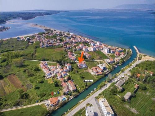 Studio Apartment In Nin With Terrace, Air Conditioning, Wi-fi (233-2)