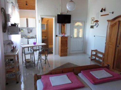 Studio Apartment In Nin With Terrace, Air Conditioning, Wi-fi (233-2)