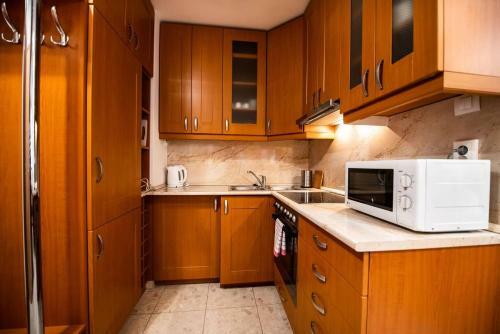 Central A/c Apartment With Large Balcony