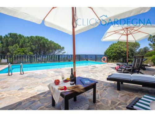 Alghero, Villa Barranch Con Piscina Vista Mare