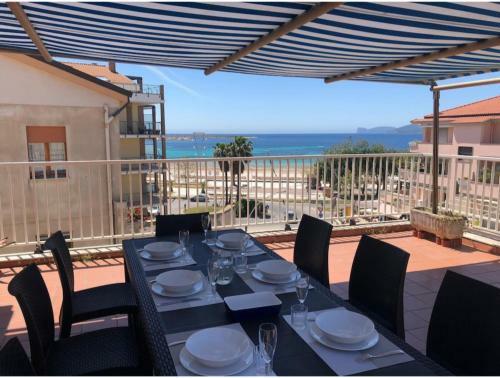 Alghero, Lighthouse Penthouse With Sea View And Beach Front
