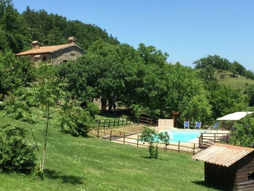Mountain-view Farmhouse In Apecchio With Private Garden