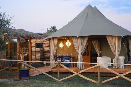 E-glamping/blue Saphir Tent