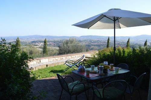 Apartment With Private Garden In Tuscany