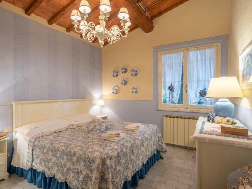 Villa Surrounded By The Beautiful, Sloping Tuscan Landscape
