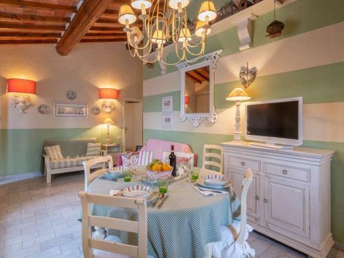 Villa Surrounded By The Beautiful, Sloping Tuscan Landscape