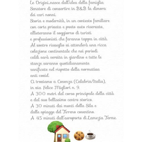 Bed & Breakfast Le Origini Rooms&suite