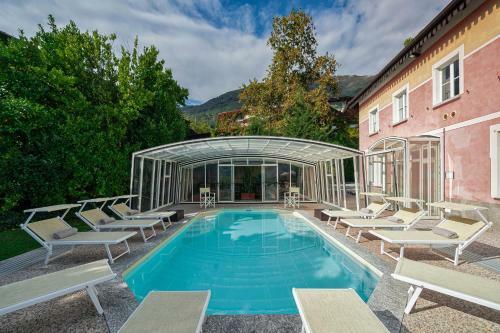Menaggio Villa Sleeps 14 Pool Air Con Wifi
