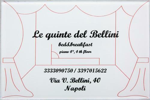 Bed & Breakfast Le Quinte Del Bellini