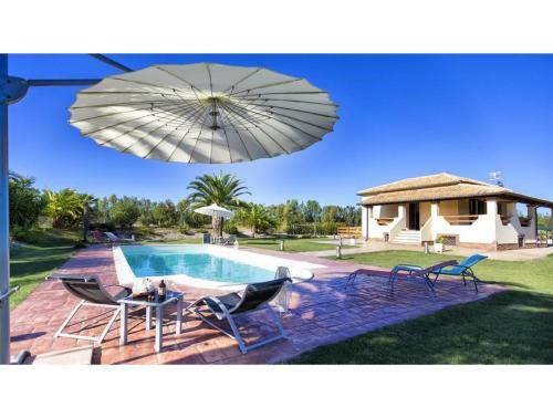 Alghero, Villa Le Palme With Swimming Pool For 12 People