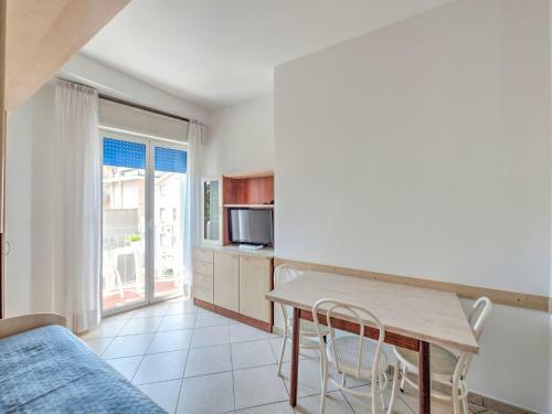 Homely Apartment In Rimini With Balcony
