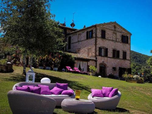 Villa Palazzo Nolfi Pool And Panoramic View