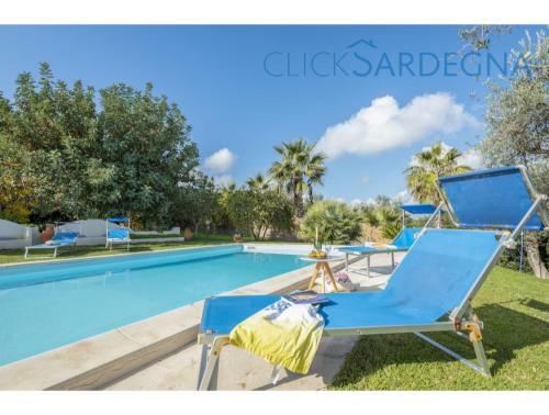 Alghero, Villa Josephine With Spectacular Swimming Pool, For 8 Guests