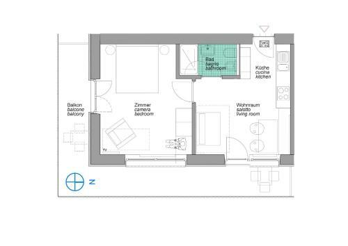 Apartamento Hus Appartement - Nr. 2