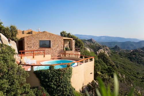 Costa Paradiso Villa With Sea View Pool