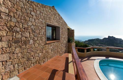 Costa Paradiso Villa With Sea View Pool