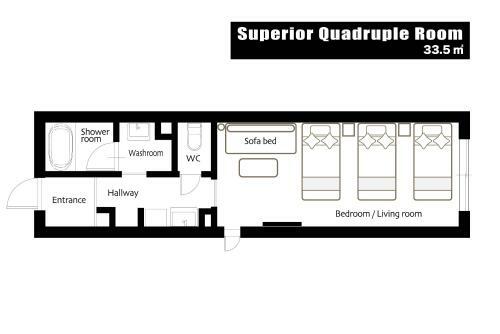 Apartamentos Hotel Cla-ss Hiroshima-dobashi
