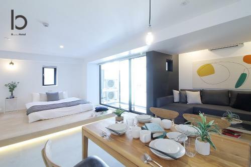 Apartamento Bhotel502 Highrise Apt Famous Hiroshima Dori 6ppl