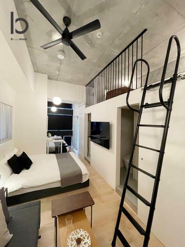 Apartamento 1br Good For 7ppl With Loft, Close To Peace Park